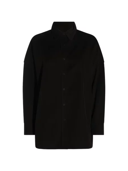 Cămașă de blugi Lois Jeans de catifea cord negru