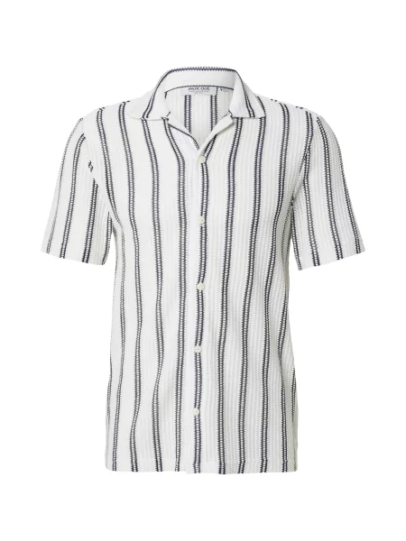 INDICODE JEANS Košulja Olly morsko plava / prljavo bijela