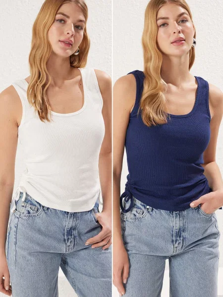 Tricou Trendyol alb