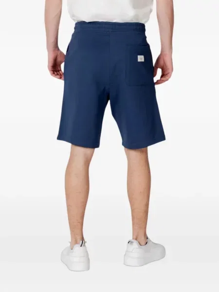 Pantaloni scurți Replay cu cordon albastru