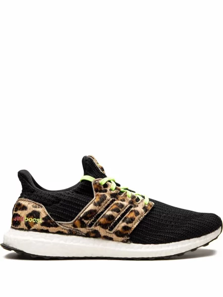 Sneakerși Adidas UltraBoost cu model leopard negru