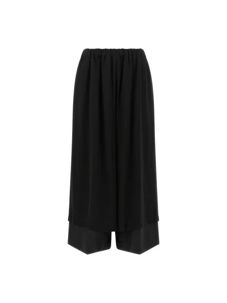 Spodnie Comme Des Garcons wełniane czarne