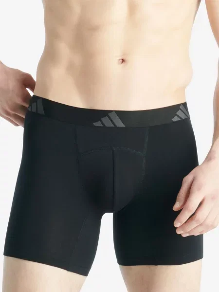 ADIDAS SPORTSWEAR Boxeralsók Active Flex Cotton Ergonomic' fekete