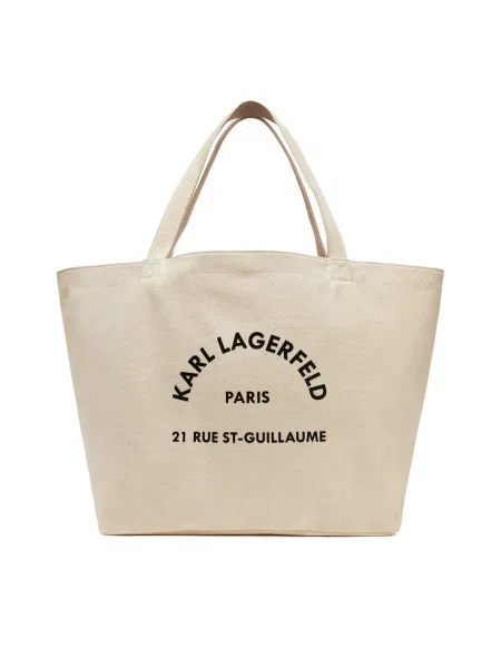KARL LAGERFELD Táska bézs