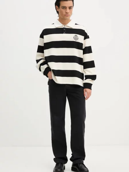 The Kooples majica z dolgimi rokavi The Kooples črna
