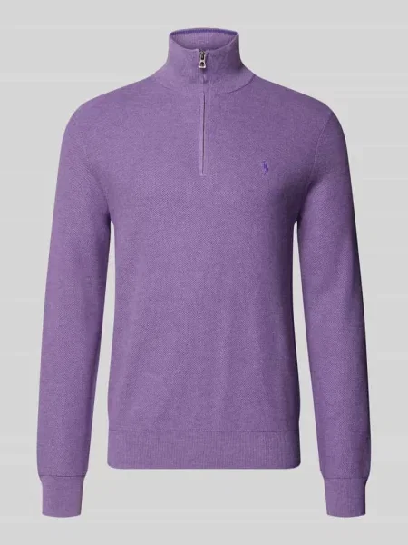 Sweter z Half Zip kołnierz zapinany Polo Ralph Lauren