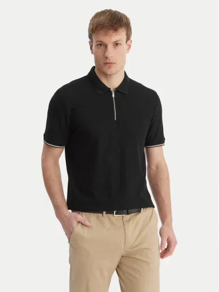 BOSS Polo C-Pei 04 czarny