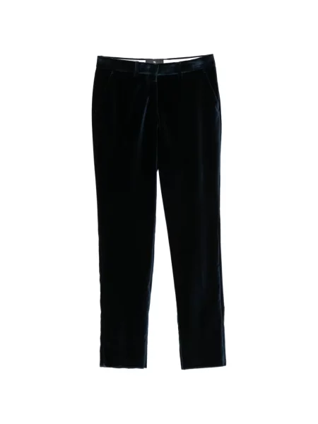 Pantaloni Etro de catifea albastru