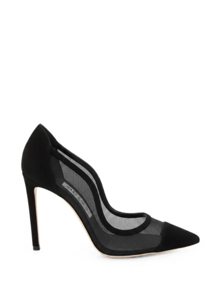 Pantofi cu toc Jimmy Choo din piele de căprioară negru