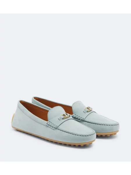 Pantofi loafer Tod's din piele albastru