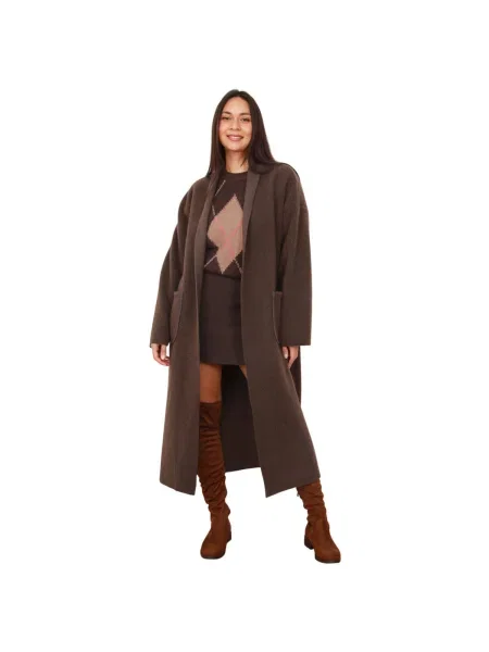 Pulover La Modeuse maro