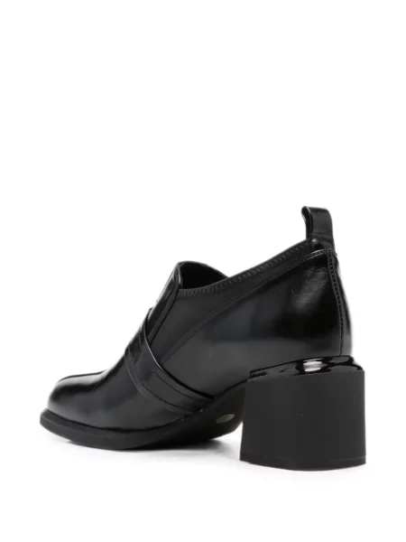 Pantofi cu toc Linda Baumann cu autograf negru