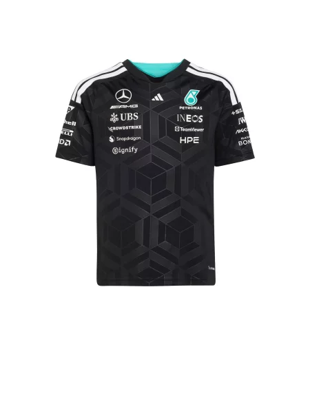ADIDAS PERFORMANCE Tehnička sportska majica Mercedes-AMG Petronas Formula 1 Team tirkiz / crna bijela