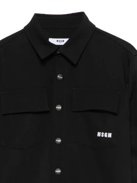 Dětska košile Msgm černá