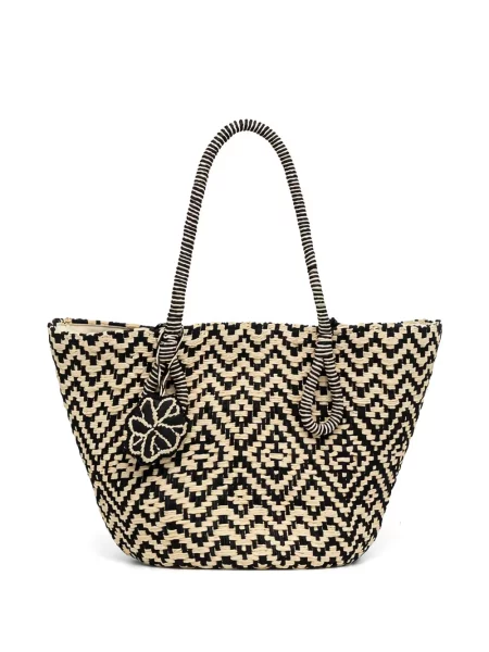 Zawieszka Hoss Intropia w kwiatki czarna