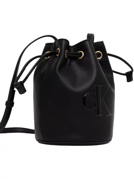 Calvin Klein Geantă Bold Ck Small negru