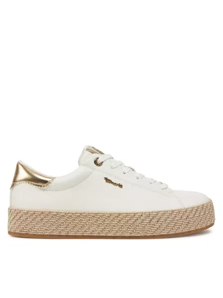 Sneakerși Tamaris alb