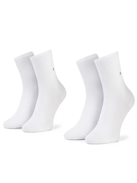 Kojines Tommy Hilfiger balta
