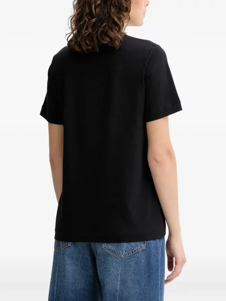 Tricou Munthe cu broderie negru
