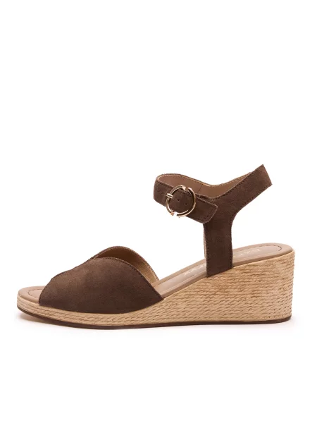 RYŁKO Sandále tmavohnedá