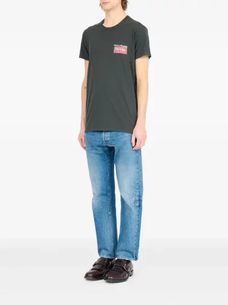 Tricou Maison Margiela cu imagine gri