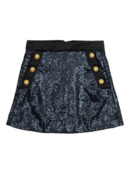 Spódnica dziecięca Balmain czarna