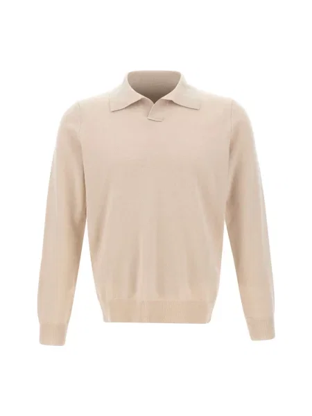 Sweter Kangra wełniany beżowy