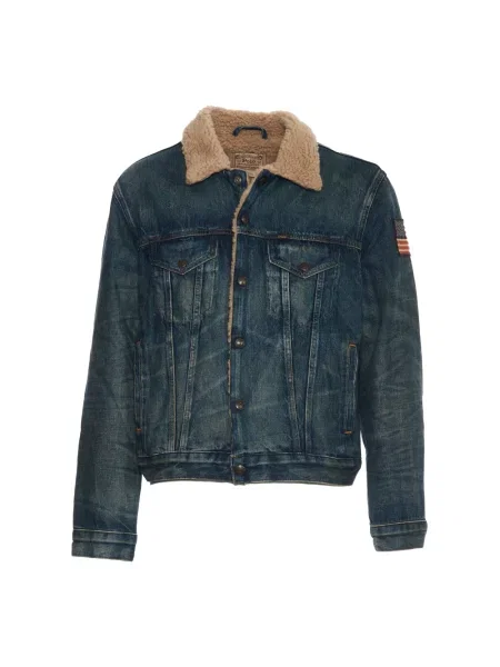 Kurtka jeansowa Polo Ralph Lauren niebieska