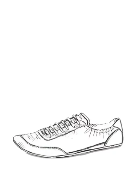 Sneakersy Prada sznurowane zamszowe różowe