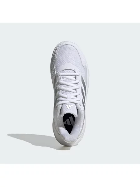 ADIDAS PERFORMANCE Sportovní boty Courtjam Control 3 světle šedá bílá