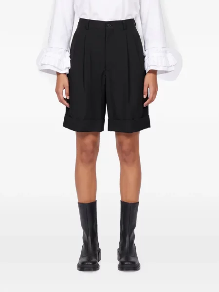 Pantaloni scurți Comme Des Garçons negru