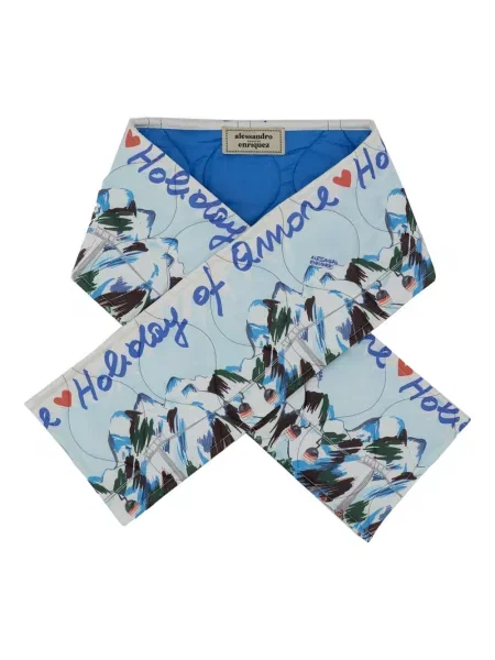 Šal Alessandro Enriquez plava