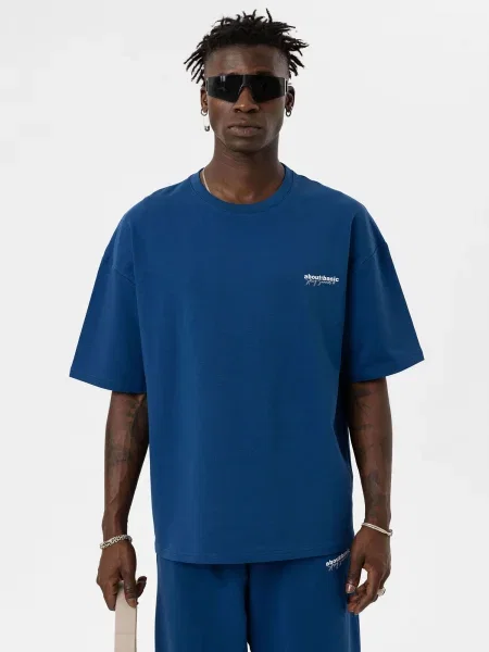 VAMOS CLO Tričko Coral Bells indigo biela