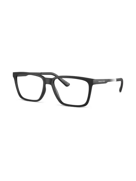 Ochelari de soare pătrați Armani Exchange negru