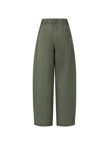 Pantaloni Tomboy cu cordon verde