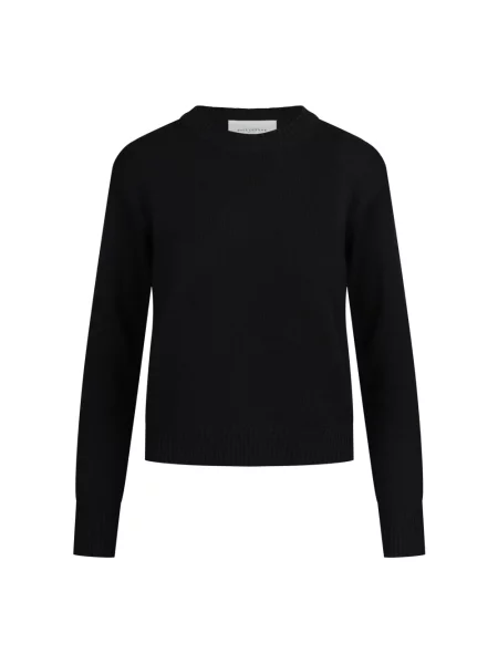 Sweter Ballantyne wełniany czarny