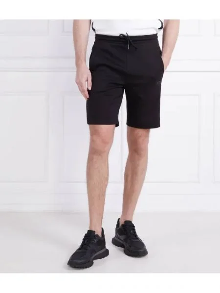 BOSS GREEN Pantaloni scurți Headlo Mirror negru