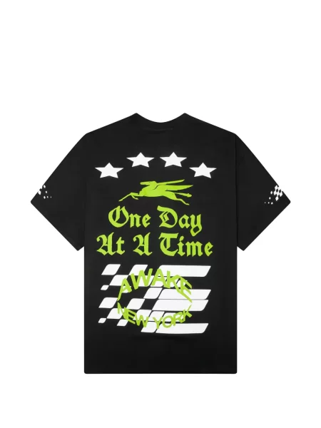 Tricou Awake Ny cu imagine negru