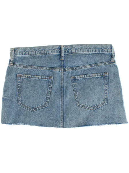 Fustă din denim Gap negru