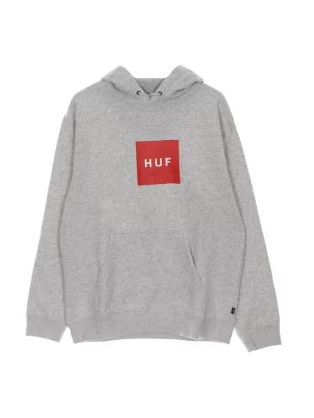 Bluza sportowa Huf z logo szara