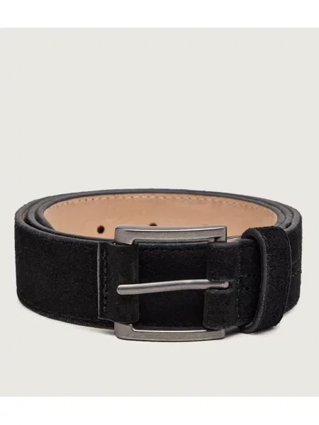 Tommy Hilfiger Curea TH Soho | piele întoarsă negru
