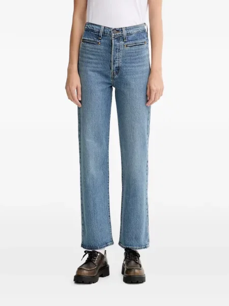 Blugi Levi's® cu tepi negru