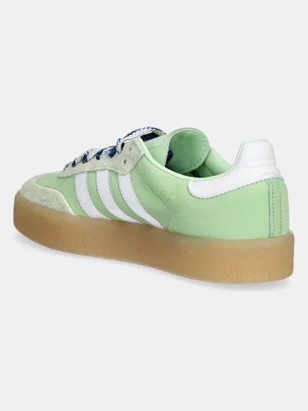 Adidas Originals sneakers din piele Sambae W verde