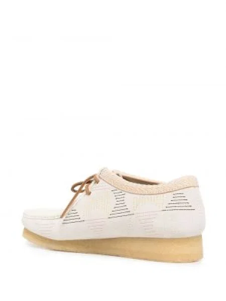 Šněrovací krajkové kotníkové boty Clarks Originals hnědé