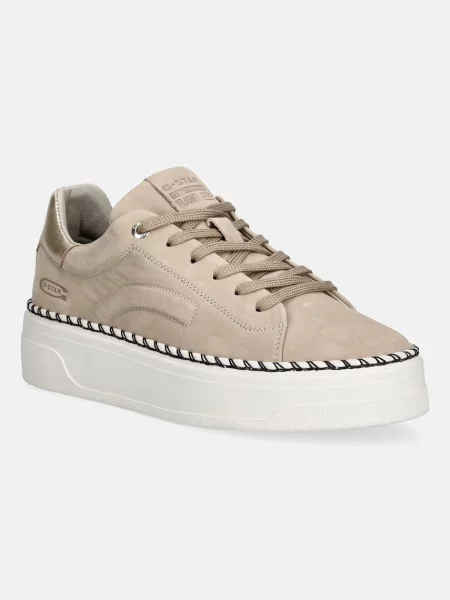 G-Star JORD NUB W sneakers pentru femei din nubuc bej