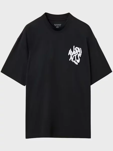 Футболка Allsaints чорна