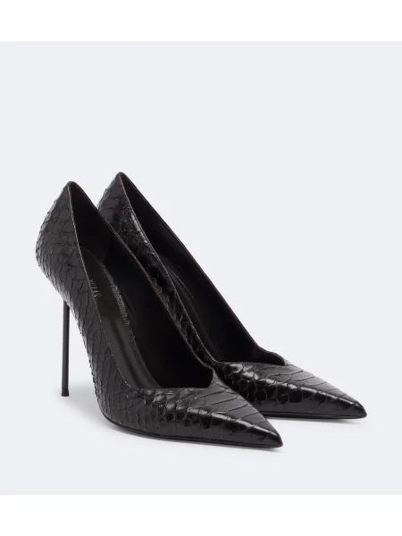Pantofi cu toc Paris Texas din piele maro