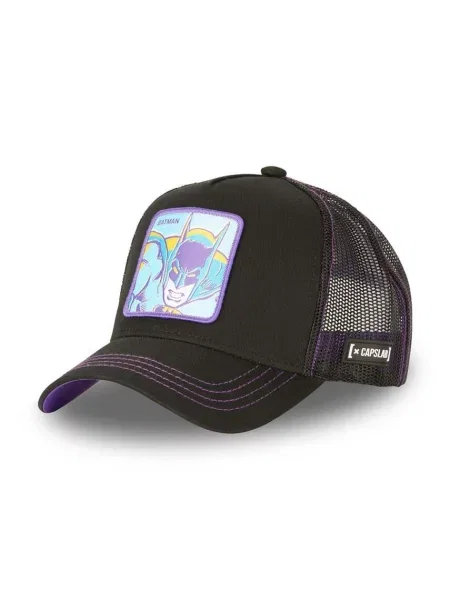 Capslab czapka z daszkiem DC COMICS z aplikacją czarny