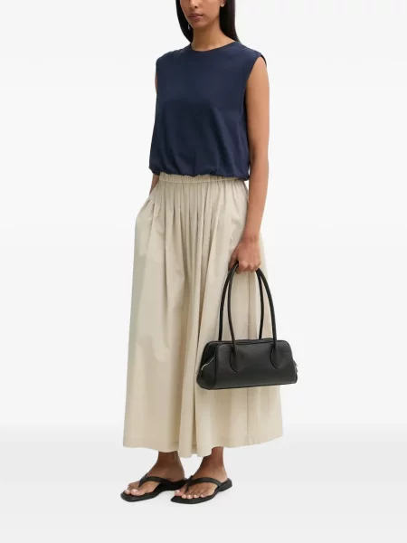 Top Rag & Bone cu volane albastru