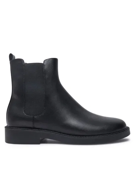MICHAEL Michael Kors Členková obuv s elastickým prvkom Hazel Chelsea Bootie čierna